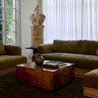 Antique Copper Coffee Table