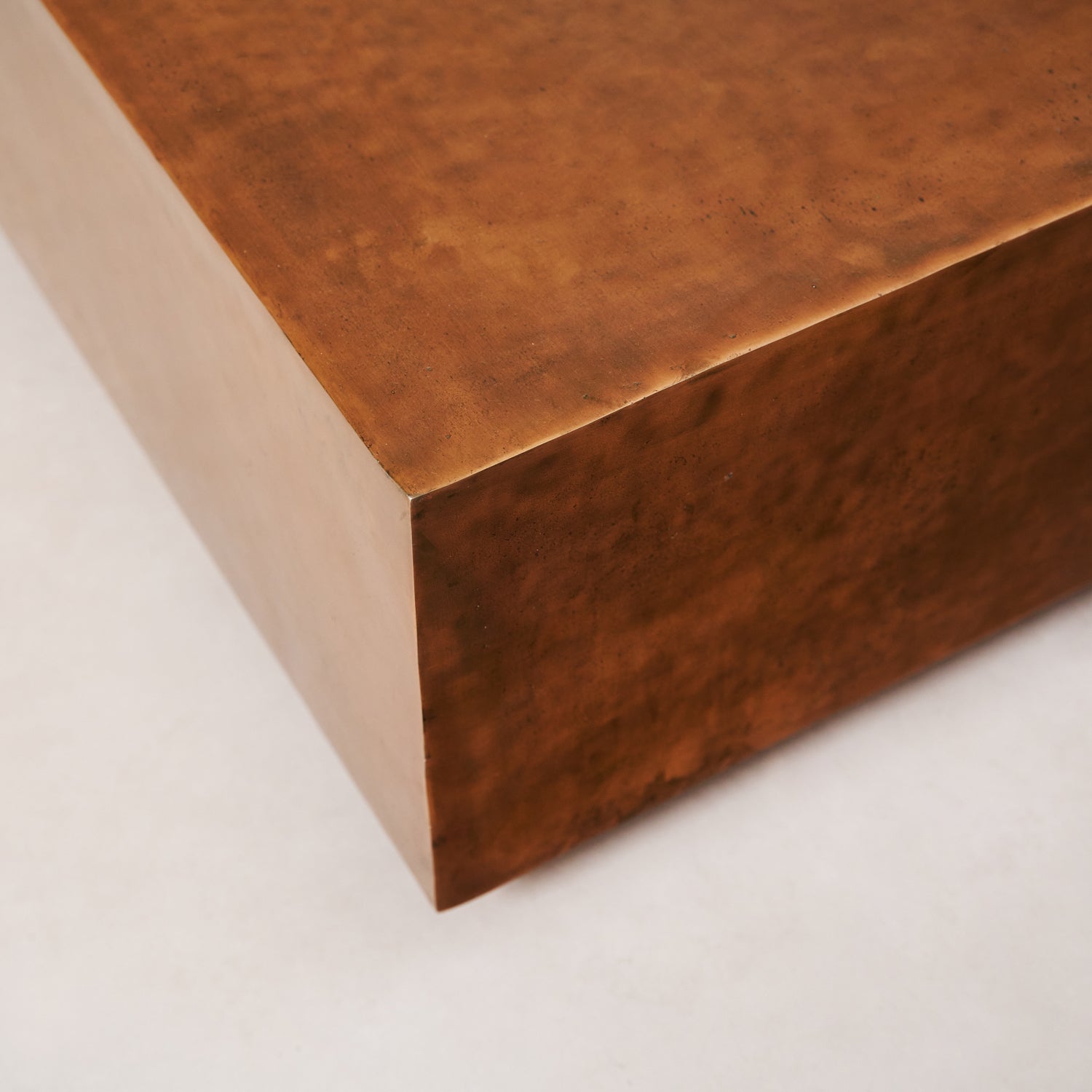 Antique Copper Coffee Table