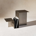 Valley Side Table - Stainless Steel