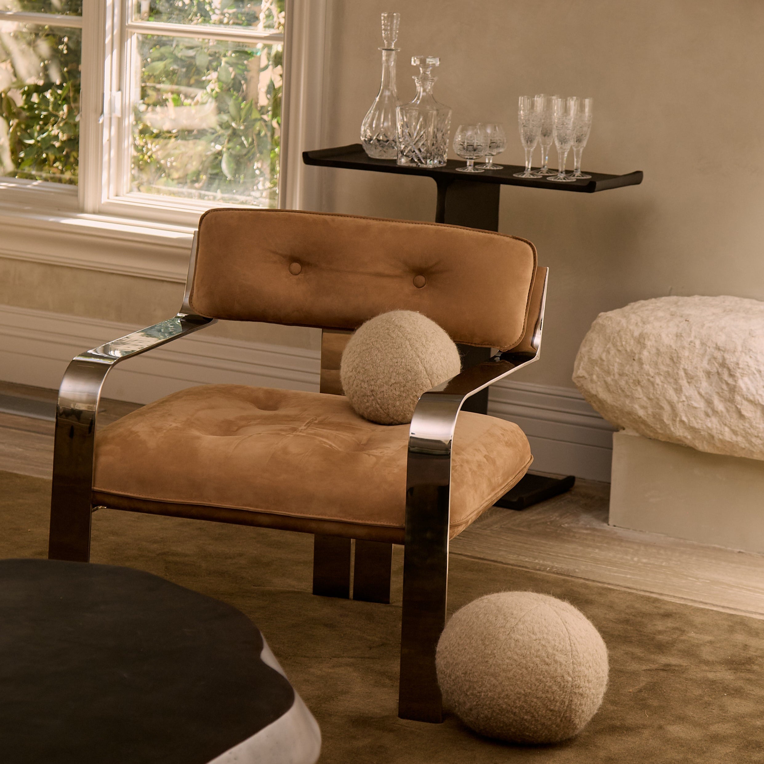 Chair #1 - Camel Nubuck