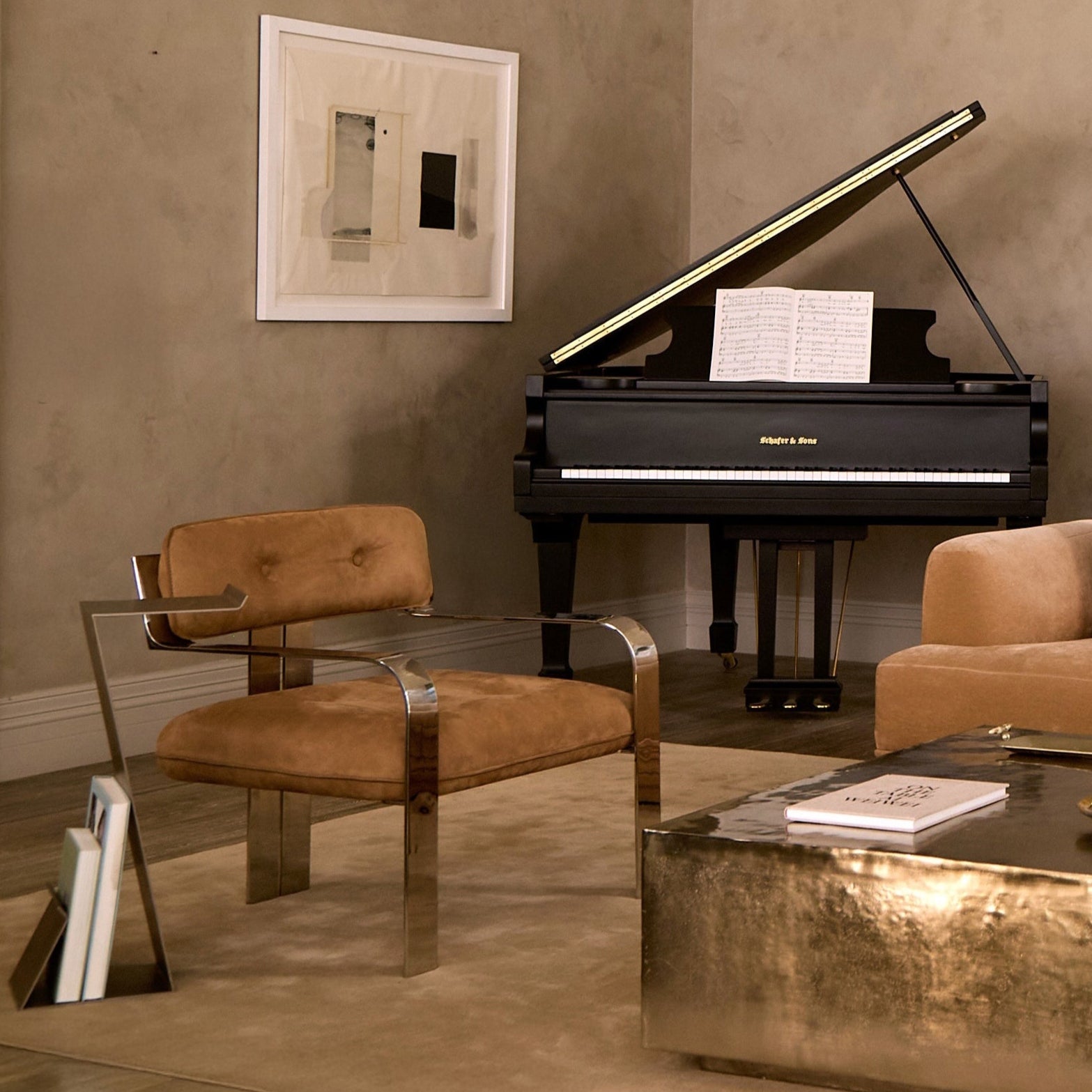 Chair #1 - Camel Nubuck