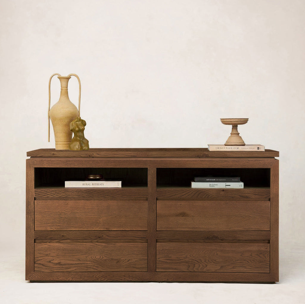 Sofita Wood Dresser - Mocha
