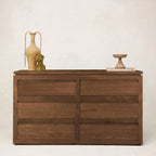 Sofita Wood Dresser - Mocha
