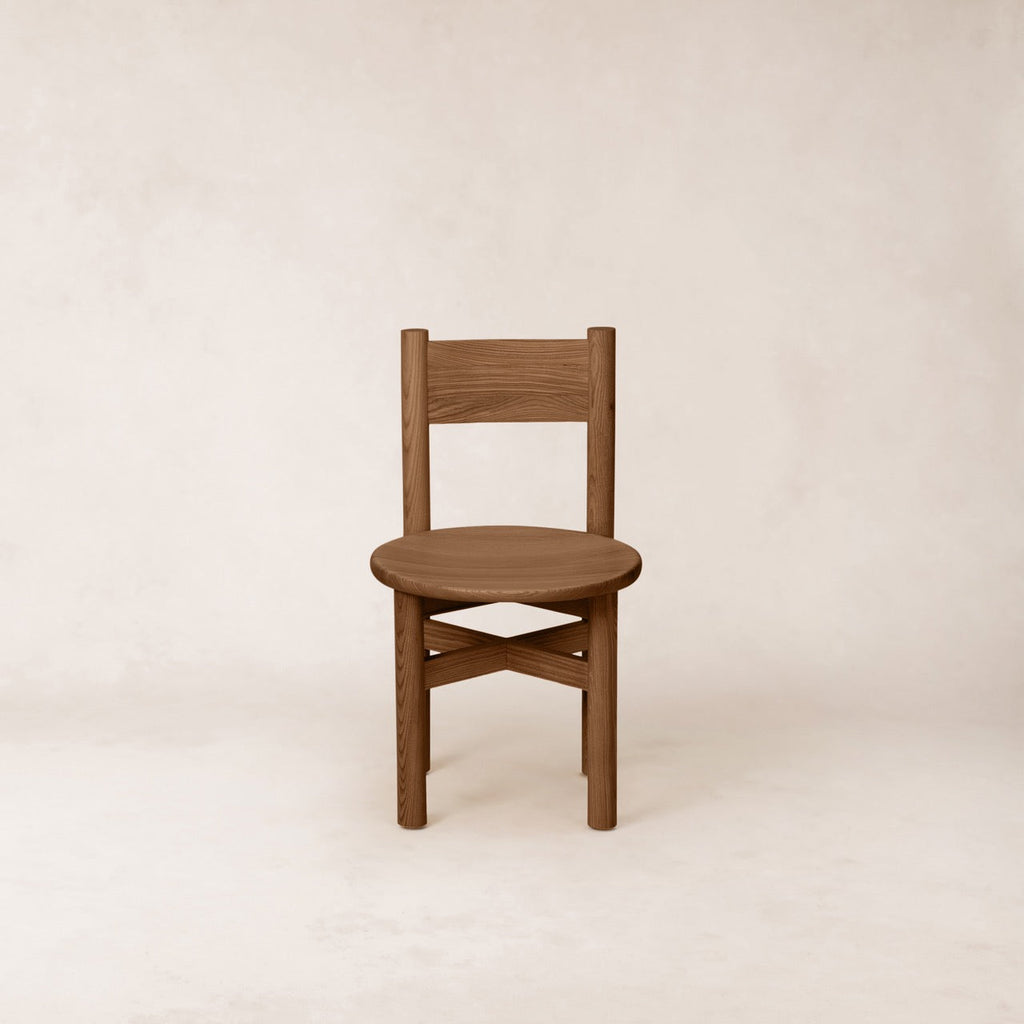 Teddy Wood Dining Chair - Mocha